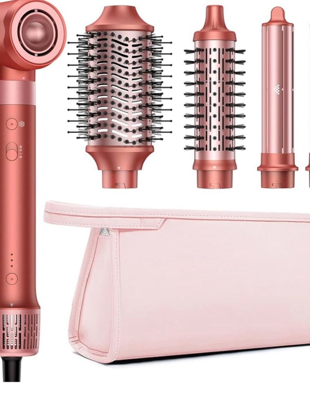 Hittiona high speed 5 in 1 styler,professional hot air styler no heat damage